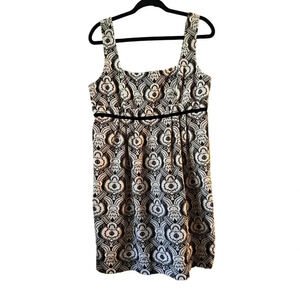 Vintage Diane von Furstenberg brocade jumper dress 12 quiet luxury designer
